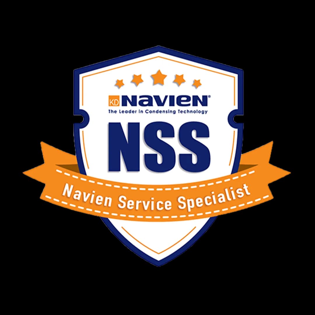 Navien NSS Service Specialist certification badge